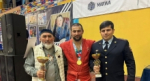 Полицейские Гумбета стали победителями чемпионата Дагестана по боевому самбо