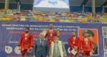 Полицейские Гумбета стали победителями чемпионата Дагестана по боевому самбо
