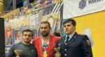 Полицейские Гумбета стали победителями чемпионата Дагестана по боевому самбо