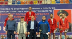Полицейские Гумбета стали победителями чемпионата Дагестана по боевому самбо